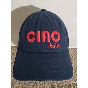 Ciao Embroidered Baseball Hat - Universal Thread™ Navy Blue - Adjustable